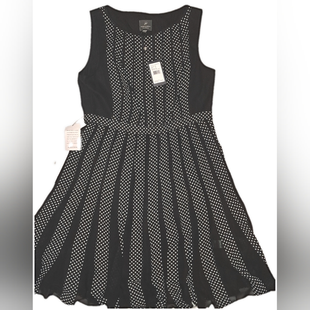 NWT*Adrianna Pappell Swing-Skirt Dress